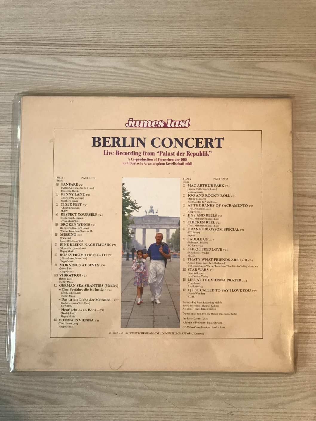 JAMES LAST: BERLIN CONCERT - LaserDisc / LaserVision / CD Video / CDV / CD-V / CD+V