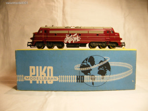 H0 1:87 Piko  MÁV DSB Dán NOHAB dízelmozdony graffiti-vel eredeti dobozában ,, vasútmodell