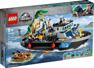 LEGO Jurassic World 76942 Baryonyx dinoszaurusz szökés csónakon Új,bontatlan
