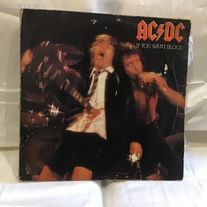Bakelit lemez-- AC/DC – If You Want Blood Youve Got It  1978  Német kiadás
