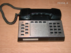 Szovjet vezetékes telefon 1980-as évekből