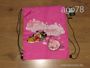 Új M&S Angry Birds rózsaszín tornazsák