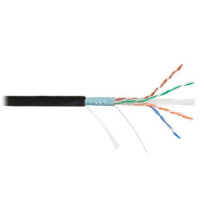 NIKOMAX CAT6 F-UTP Installation Cable 305m Black NKL 4740B-BK Hálózat Hálózati kábelek