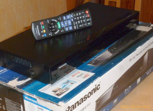 Panasonic DMR-BCT760EG 3D Blu-ray HDD felvevő 500 GB DVB-C Twin HD tuner,