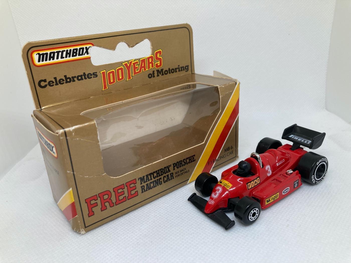 Matchbox MB-6 Formula 1 Racing Car - Vatera.hu