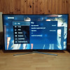 140 cm-es ívelt Samsung UE55KU6170U 4K-s okos TV lencse hibával eladó