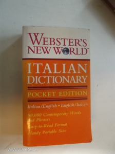Websters New Worls - Italian Dictuionary - Pocket Edition (*88)