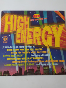 High Energy - New top hits 80  - Hanglemez, bakelit, vinyl,LP