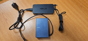 Asus Simpro Dock Laptop dokkoló + Asus PA-1121-28 tápegység