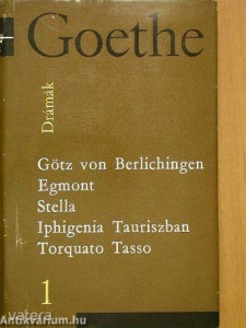 Goethe: Regények I. (Goethe válogatott művei)  (*910)