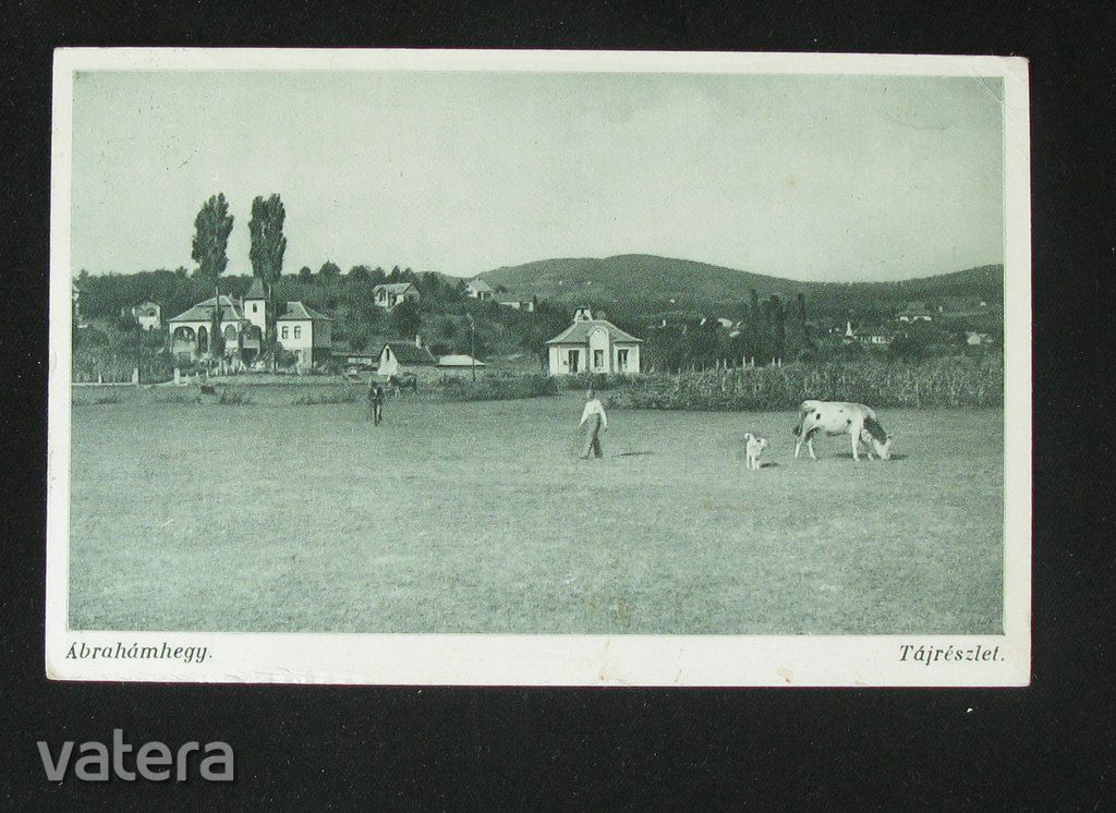 Ábrahámhegy, tájkép