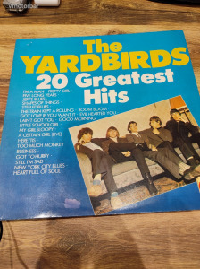The Yardbirds 20 Greatest Hits nagylemez 1 ,LP,Babylon B. kiadás,West Germany