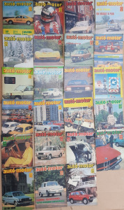 23 darab 1980-as Autó-motor újság eladó