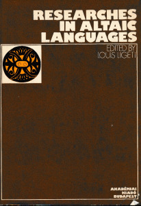 Louis Ligeti:  Researches in Altaic languages