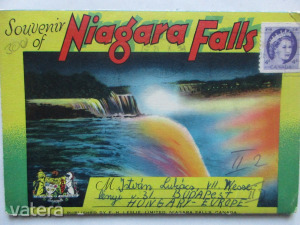 USA- Niagara vízesés leporelló képeslapfüzet (919)