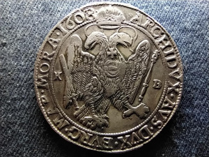 Magyarország Rudolf (1576-1608) .875 Ezüst 1 Tallér 1608 KB (id81560)