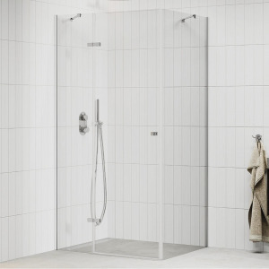 Mexen Roma 120x100 cm aszimmetrikus szögletes nyílóajtós zuhanykabin 6 mm vastag vízlepergető biz...