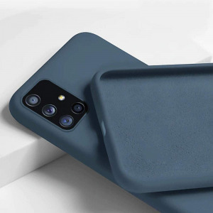 Prémium szilikon hátlapvédő telefontok, Realme GT Master, Kék