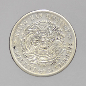1875 - 1908  Kína  1 Maceand 44 Candareens (20 cent)  XF   -FÁP39