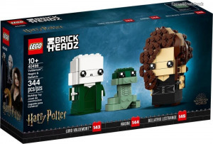 LEGO BrickHeadz - Harry Potter 40496 - Voldemort, Nagini és Bellatrix Új,bontatlan