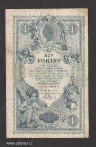 1 forint / gulden 1888.  RITKA!!!