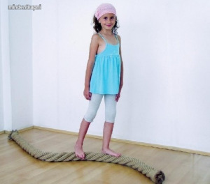 Egyensúlyozó kötélkígyó (3m)