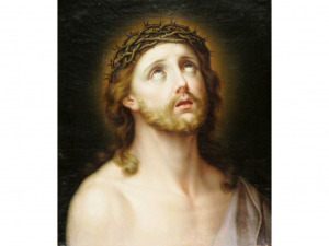 Közép-európai festő : Szenvedő Krisztus