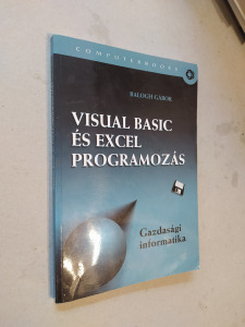 Balogh Gábor: Visual Basic és Excel programozás / floppy-melléklet nélkül (*32)