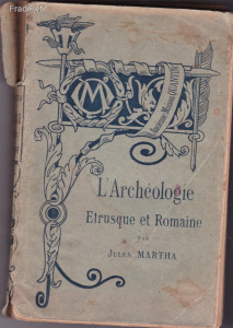 Etruszk és római  kori régészet kézkönyve francia nyelvű!
