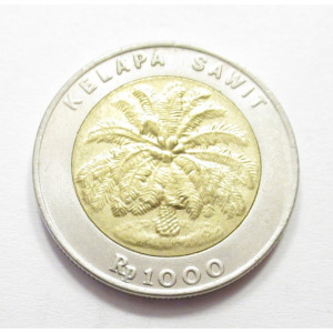 Indonézia, 1000 rupiah 1997 aUNC+