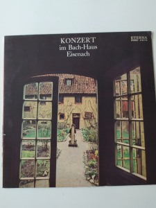 Konzert im Bach-Haus Eisenach  - Hanglemez, bakelit, vinyl,LP