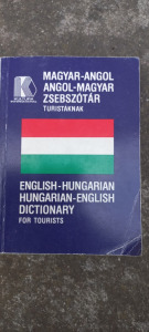 : magyar angol szótár kultura nationál kék színű zseb szotár turistáknak