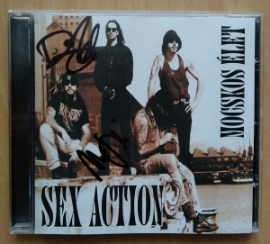 Sex Action - Mocskos élet DEDIKÁLT CD