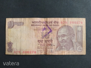 10 rúpia  India