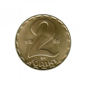Magyarország, 2 forint 1986 aUNC+