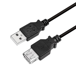 LogiLink USB 2.0 hosszabbító kábel 3m fekete (CU0011B) (CU0011B)