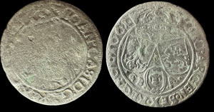 6 garas - II. János Kázmér lengyel király - 1661