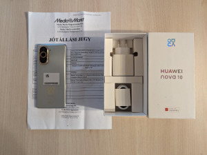 Huawei Nova 10 Starry Silver Dual szinte Új MediaMarkt Garanciával !