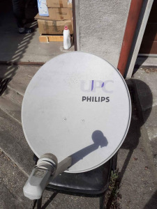 Philips parabola antenna+konzol