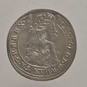1678 KB I. Lipót XV krajcár  aXF    2312-510