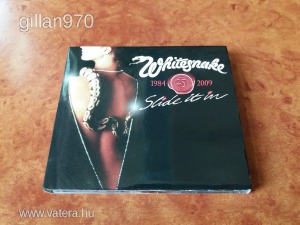 Whitesnake - Slide it in (CD+DVD) (Anniversary edition) (eredeti) INGYEN POSTA!