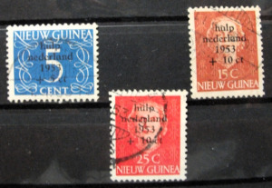 Ha Kedd Akkor Holland Gyarmat  NEW GUINEA 1953 klasszikus   sor  kat.ert.:  30  $
