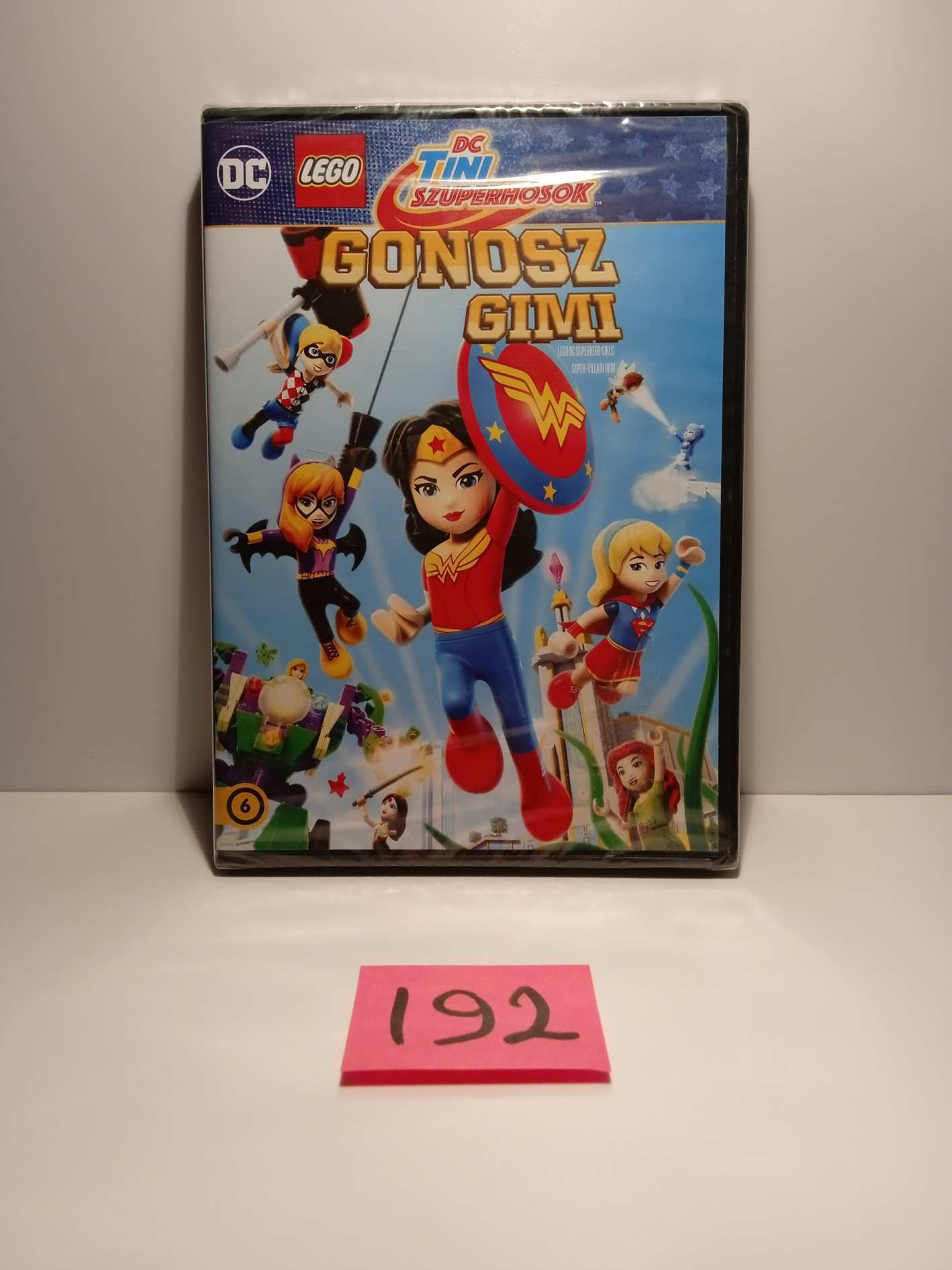 Új, fóliás DVD 192 Lego Tini szuperhősök - Gonosz gimi