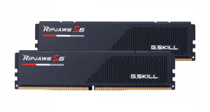 G.SKILL 64GB DDR5 6400MHz Kit(2x32GB) Ripjaws S5 Black F5-6400J3239G32GX2-RS5K Alkatrész Memória