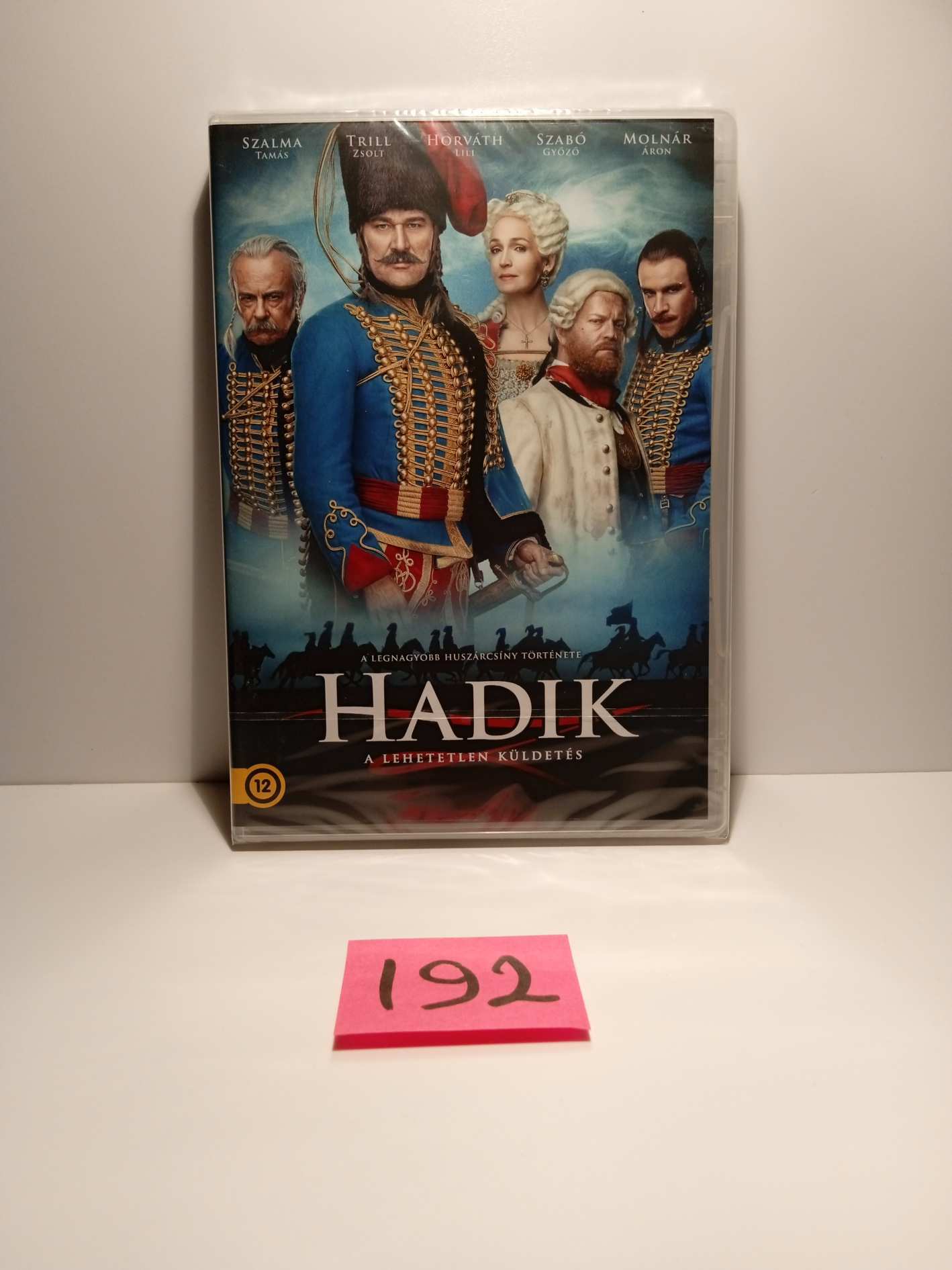 Új, fóliás DVD 192 Hadik - Trill Zsolt, Molnár Áron, Szalma Tamás, Szabó Győző
