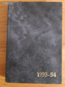 1993-94, 2000-01 zsebnaptárak
