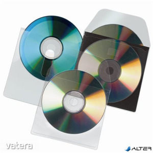 CD tartó zseb, füllel ellátott, öntapadó, 127x127 mm, 3L