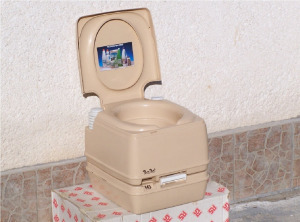 ÚJSZERŰ!!! Thetford Porta Potti 145 mobil kemping WC hordozható vegyi mobilwc