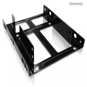 Raidsonic IcyBox IB-AC643 Mounting frame for 2x 2,5 SSD/HDD in a 3,5 bay metal