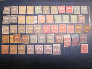 50 darab Turul bélyeg (1909-1913)